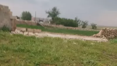 Dolu ve fırtına Şanlıurfa'da hayatı felç etti: Evler kullanılamaz hale geldi