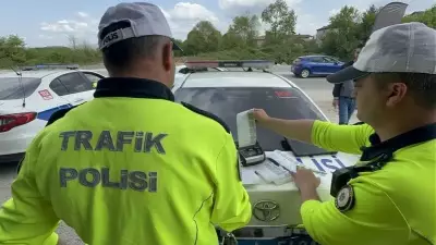 Düzce'de 16 Bin 640 Araç Denetlendi, Bin 784 Sürücüye Ceza Kesildi