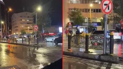 Elazığ'da drift şovu kazaya neden oldu: O anlar kamerada