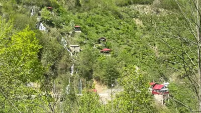 Espiye'de Yedi Değirmenler Tabiat Parkı'ndaki Sosyal Tesis Hizmete Açıldı