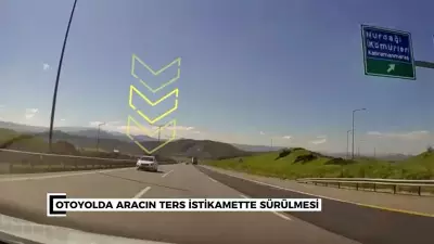 Gaziantep'te ters yönde seyreden sürücüye 90 bin TL ceza