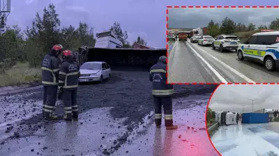 Gaziantep'te zincirleme trafik kazası: 4 yaralı!