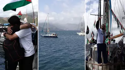 Gazze'ye Yardım Filosu Marmaris'ten Demir Aldı