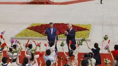 Çin'de Tarihi ABD-Çin Zirvesi: Trump ve Şi Cinping Görüştü