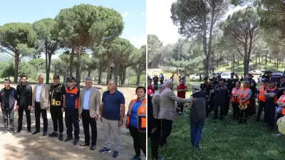 Kazdağları'nda afet haberleşme tatbikatı: Gerçeği aratmayan senaryo