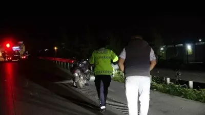 Kilis'te kamyonet-motosiklet çarpışması: 1 ağır yaralı