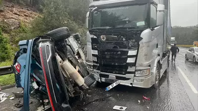 Mersin Tarsus'ta TIR kazası: 1 ölü, 5 yaralı