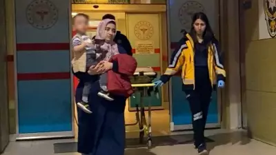 İnegöl'de ranzadan düşen 2 yaşındaki çocuk yaralandı