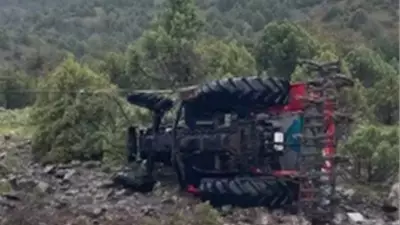 Çorum Kargı'da Traktör Şarampole Devrildi: 1 Yaralı