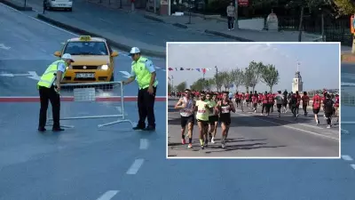 İstanbul'u Koşuyorum Asya Etabı: Üsküdar'da Yollar Kapanıyor