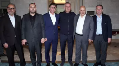 TFF Başkanı Hacıosmanoğlu, İran Futbol Federasyonu Başkanı Taj ile Görüştü