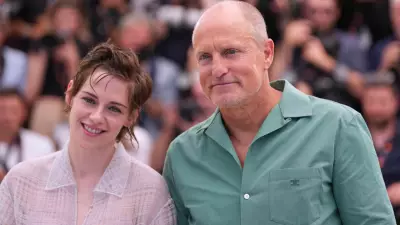 Woody Harrelson ve Kristen Stewart Cannes'da 'Full Phil' ile Parladı