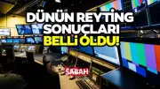 16 Mayıs Cumartesi Reyting Sonuçları Açıklandı: İlk Sıradaki Yapım Hangisi?