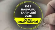 2026 DGS Başvuru Tarihleri ve Sınav Tarihi: ÖSYM Takvimi Açıklandı
