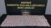 Akhisar'da Narkotik Operasyonu: 1666 Sentetik Ecza Ele Geçirildi