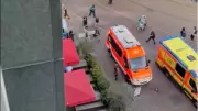 Almanya'nın Leipzig kentinde araç yayaların arasına daldı: Ölü ve yaralılar var