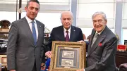 Bahçeli, Rahmi Koç ve Ali Koç'u kabul etti
