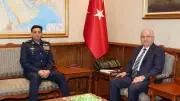 Bakan Güler, Pakistan Hava Kuvvetleri Komutanı Orgeneral Sidhu'yu Kabul Etti