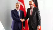 Dışişleri Bakanı Fidan, Almanya Başbakanı Merz ile Görüştü