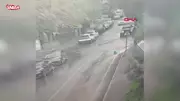 Diyarbakır'da motosiklet ile otomobil çarpıştı: 1 yaralı