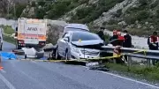 Düğün Dönüşü Acı Kaza: 1 Ölü, 3 Yaralı