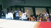 Dries Mertens ve Ailesi RAMS Park'ta Antalyaspor Maçını İzledi
