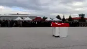 Şehit Polis Emrah Koç İçin Van'da Düzenlenen Törenle Son Yolculuğuna Uğurlandı