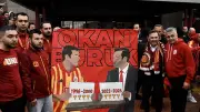 Galatasaray kafilesi Samsun'da coşkulu bir şekilde karşılandı