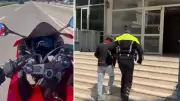 Hatay'da hız yapan motosiklet sürücüsüne 55 bin lira ceza