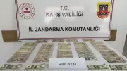 Kars'ta sahte dolar operasyonu: 51 bin 400 dolar ele geçirildi