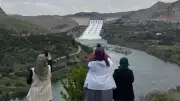 Keban Barajı'nın 6 tahliye kapağı 7 yıl sonra açıldı