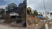 Kocaeli'de inşaat kazısında toprak kayması: 5 bina boşaltıldı