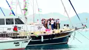 Küresel Sumud Filosu Gazze'ye yardım için Marmaris'ten yola çıktı