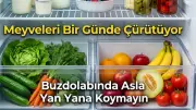 Meyveleri Bir Günde Çürütüyor: Buzdolabında Yan Yana Sakın Koymayın