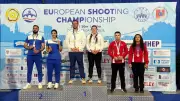 Milli atıcılar Avrupa'da bronz madalya kazandı
