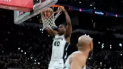 NBA'de Spurs Timberwolves'u Farklı Yendi, Seri 1-1 Oldu
