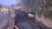 Ordu'da trafik kazası: 1 polis memuru hayatını kaybetti