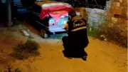 Çorum'da babasının evine tüfekle ateş açtı, bir araç hasar gördü