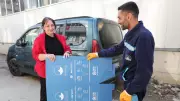 Osmangazi'de Ev Ev Toplama Sistemiyle 73 Bin Ağaç Kurtarıldı