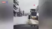 Osmaniye'de kar kalınlığı 1 metreye ulaştı, mahsur kalan vatandaş kurtarıldı