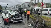 Rize Pazar'da feci kaza: 1 ölü, 7 yaralı