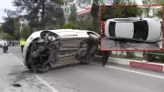 Siirt'te otomobil refüje saplandı: 3 yaralı