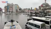 Taksim Meydanı'na Çıkan Yollar 1 Mayıs Tedbirleriyle Kapatıldı