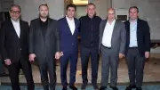 TFF Başkanı Hacıosmanoğlu, İran Futbol Federasyonu Başkanı Taj ile Görüştü