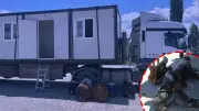 Tokat'ta konteyner yüklü tırda 7 kaçak göçmen yakalandı