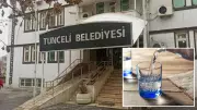 Tunceli'de şebeke suyu uyarısı: İçmeyin, yemek yapmayın