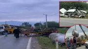 İzmir Ödemiş'te korkunç kaza: Manevra yapan kamyon devrildi, 5 yaralı