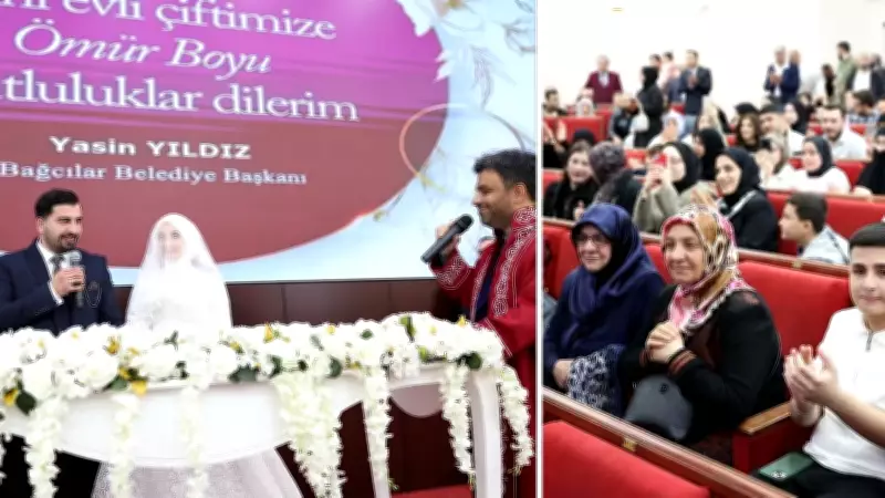 06.06.2026'da Evlenmek İçin 54 Çift Bağcılar Belediyesi'ne Akın Etti