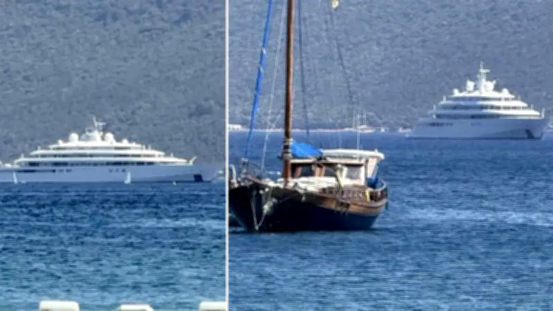 150 Milyon Dolarlık Süper Yat 'Golden Odyssey' Bodrum'da Demirledi