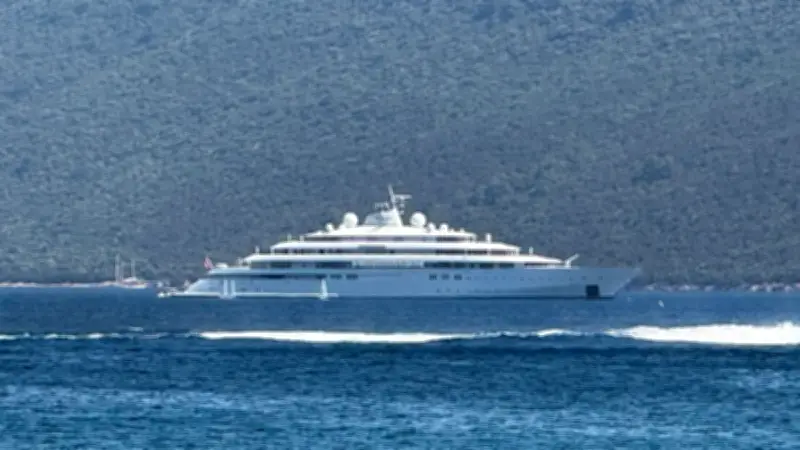 150 Milyon Dolarlık Yüzen Saray Golden Odyssey Bodrum'da Demirledi